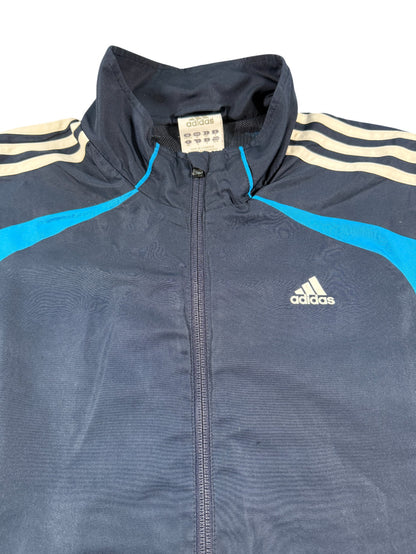 Adidas Vintage Nylon 3Stripes Track Jacket (M) - rareplug