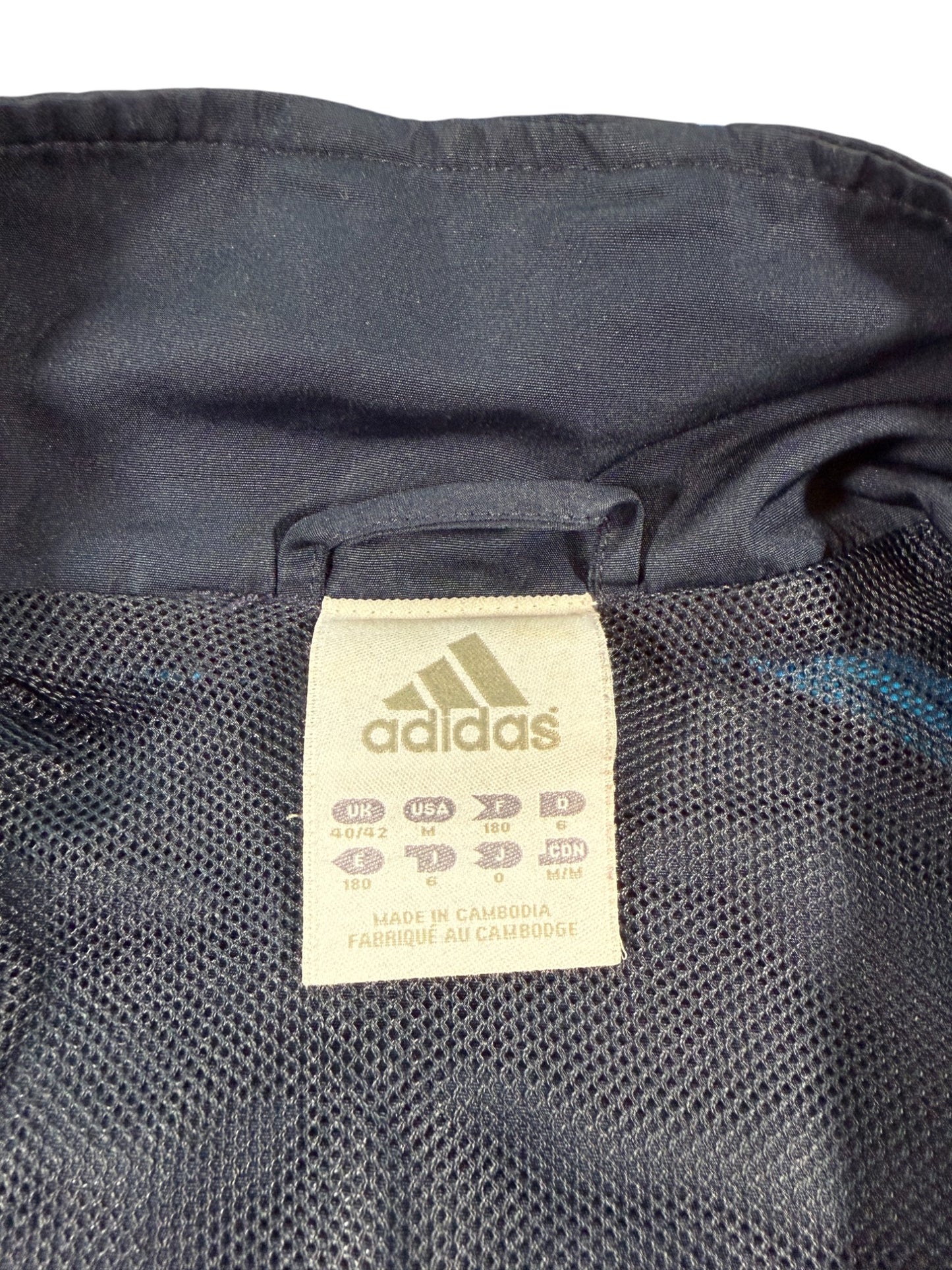 Adidas Vintage Nylon 3Stripes Track Jacket (M) - rareplug