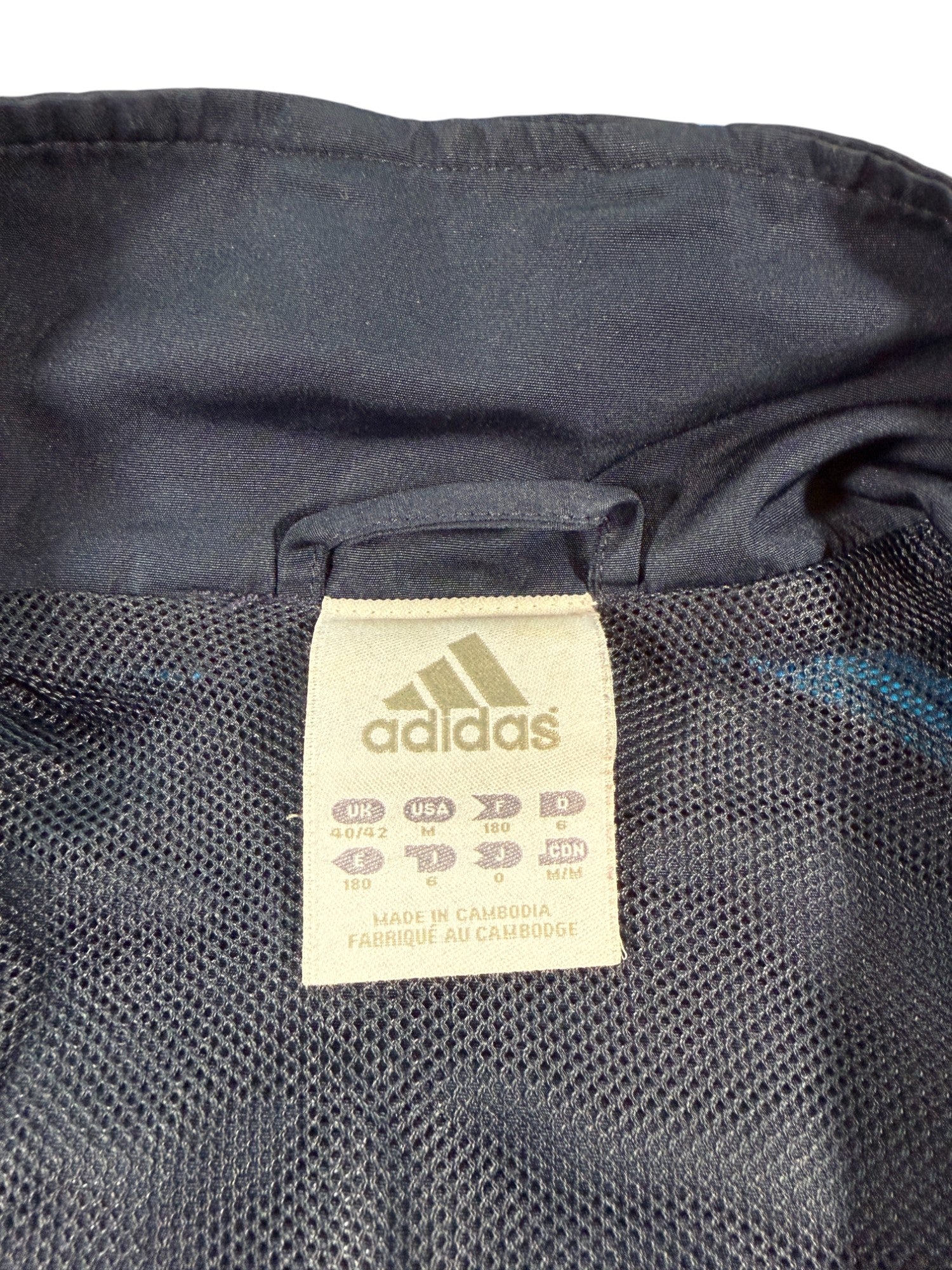 Adidas Vintage Nylon 3Stripes Track Jacket (M) - rareplug